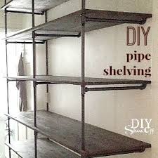 Iron pipe diy wall shelf hanging storage bracket display organizer home decors. Tips For Making A Diy Industrial Pipe Shelving Unit Page 2 Of 2 Diy Show Off Diy Decorating And Home Improvement Blogdiy Show Off Diy Decorating And Home Improvement Blog Page 2