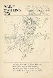 1 day ago · july 15, 2021 10:13 am (updated 11:10 am) most of us know the st swithin's day rhyme, but many may not know where it came from or what it means. Happy St Swithin S Day Time Travelling With Kids