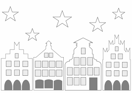 Unsere vorlagen zum ausdrucken eignen sich auch als fensterbilder vorlagen frühling ostern weihnachten winter sommer oder herbst einfach eine fensterbild vorlage aussuchen ausdrucken die schablone an der außenseite des fensters befestigen und die konturen des fensterbildes nachmalen. Historisches Stadtchen Zum Ausdrucken Landeiundco De Fensterbilder Weihnachten Basteln Fensterdeko Weihnachten Basteln Bastelvorlagen Weihnachten Ausdrucken