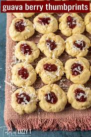 Guava Berry Thumbprint Cookies In 2020 Cookie Recipes Homemade Easy Sugar Cookies Best Cookie Recipes