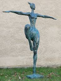 Lebensgrosse Xxl Bronze Gartenskulptur Dancing Queen Signiert Milo Gartenskulptur Skulpturen Gartenskulpturen