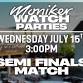 Moniker Brewery Watch Party - Semi Finals Match - Kickoff at 3:00pm