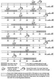 Baby Mood Chart Baby Growth Spurts Baby Chart Baby Growth