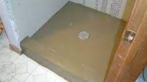 I use chemical warfare (toxic cleaners) to 'try' to win the losing battle vs. Installing Mortar Shower Pan Video Youtube