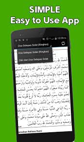 Ya, kita digalakkan membaca doa ringkas selepas solat. Wirid Doa Selepas Solat Fur Android Apk Herunterladen