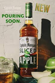 Crisp Apple Flavor Right To The Core Captain Morgan Sliced Apple Is Coming Soon Video In 2020 Boozy Drinks Mixed Drinks Recipes Smoothie Drinks