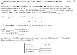 Get the top apr abbreviation related to computing. 7 Calculating Finance The Discount The Discount Chegg Com