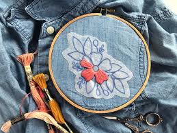 Maybe you would like to learn more about one of these? Diy Clothing Embroidery Flower Embroidery Pattern Stick And Stitch Embroidery Designs Diy Embroidery Stick On Embroidery Patterns Sewing Fiber Craft Supplies Tools Saherflow Com