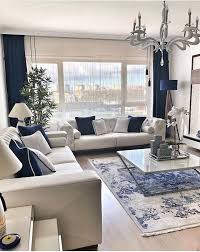 Image In Home Collection By Guller On We Heart It Blue Living Room Decor Living Room Decor Rustic Living Room Decor Apartment