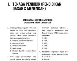 Jul 01, 2020 · contoh soal skb penyusun laporan keuangan. Materi Soal Skb Kependidikan Cpns 2020 Seleksi Kompetensi Bidang Antapedia Com