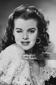 1947 Press Photo Janis fabulous Paige Actress