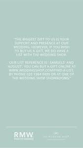 Wedding Gift List Wording Examples How To Ask Graciously Wedding Gift List Gift List Wording Wedding Themes Rustic