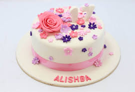 Check spelling or type a new query. Pink Flower Birthday Cake Find Cake At Your Doorsteps