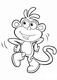 Monkey coloring pages are a fun way for kids of all ages to develop creativity, focus, motor skills and color recognition. Monkey Coloring Pages For Kids Coloring Home