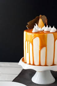 Layer Cake Poire Caramel Lilie Bakery Recette Cake Poire Layer Cake Gateau Poire Caramel