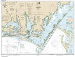 11545 beaufort inlet and part of core sound nautical chart