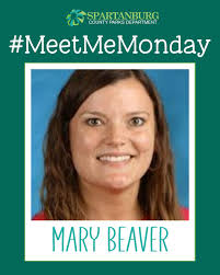 Happy #MeetMeMonday! It's time to "meet" Mary Beaver. Mary has worked  part-time for the past 8 years as a Summer Camp Lead Counselor at Inman  Elementary. Her full-time job is being a