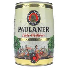 Paulaner is a german brewery, established in 1634 in munich by the minim friars of the neudeck ob der au cloister. Paulaner Hefe Weissbier 5 5 5 Ltr Allspirits24 Spirituosen Bier 12 69