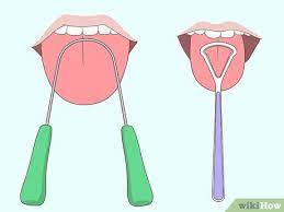 You break up the tissue on once you've scraped your tongue, rinse your mouth with mouthwash to get rid of any loose residue. How To Use A Tongue Scraper 13 Steps With Pictures Wikihow Health