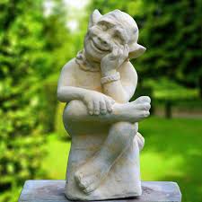 Große auswahl steinfiguren für ihren garten auf rechnung kaufen. Lustige Gargoyle Garten Steinfigur Lulach