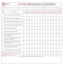 Preventive maintenance schedule template excel. Forklift Preventive Maintenance Checklist Excel Forklift Maintenance Checklist Excel
