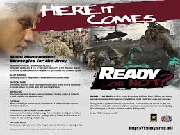 Does it work in two minutes? Fighting Fatigue Better Soldiers Through Better Sleep Article The United States Army