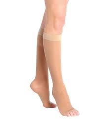 Ladies Support Socks In A Toeless Design In Sheer Fabric 15 20 Mmhg Support Socks Travel Socks Ballet Shoes