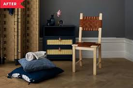 Before And After 5 Inspiring Chair Redos And One Clever Ikea Hack Ikea Chair Makeover Chair Makeover Ikea Dining Chair