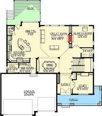 Many of these craftsman home plans are 3 bedroom designs with 2 or 2 1/2 bathrooms, a very popular configuration. Two Story 5 Bedroom Craftsman Home Floor Plan Home Stratosphere