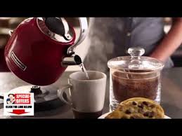 Jumpstart your day with coffee or tea made with the help of the kambrook 1.7l bpa free stainless kettle. Kitchenaid Electric Kettle Kitchenaid Kek1222sx Electric Kettle Review Kitchenaid Kettle Youtube