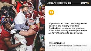 Get ncaa college football rankings from the college football playoff committee, associated patrick mahomes: Espn College Football On Twitter Is Alabama The Greatest College Football Team Of All Time Espn Billc Has The Stats Espn Https T Co 9tv7iepjdn Https T Co Vygruueytu