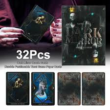 And all with a little help from my friends, the tarot cards. 32pcs Dark Mirror Oracle Cards Durable Fashionable Tarot Game Paper Cards For Party Home Use Buy At A Low Prices On Joom E Commerce Platform