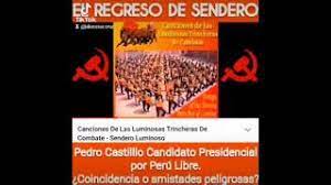 Pedro castillo nombra primer ministro de perú a un defensor del grupo terrorista sendero luminoso mask singer 2021 final: Pedro Castillo Cantando El Himno De Sendero Luminoso Youtube