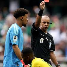 Técnico da África do Sul critica arbitragem brasileira: 'Não foi justo'