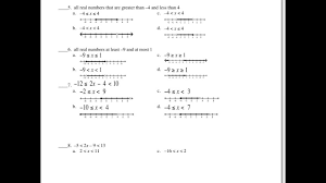 Add to my workbooks (12) download file pdf embed in my website or blog add to google classroom Answers To Inequalities Worksheet Solving Scissor Skill Worksheets Family Budget Planning Spreadsheet Printable Financial Sheet Addition Word Problems For Grade 2 With Summer 1st Math Homework First Calamityjanetheshow