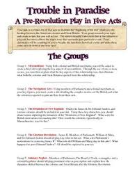 Revolutionary War Act It Out Cooperative Learning Project Teaching History Teaching Us History Teaching American History