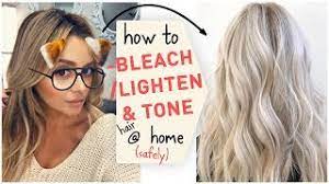 First up, is it safe to bleach your hair at home? How To Bleach Lighten Tone Hair At Home Safely Youtube