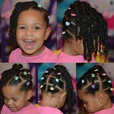 For kids, natural hair twists are the best option as it is easy to braid them. 30 Easy Natural Hairstyles Ideas For Toddlers Hair Styles Natural Hair Styles Easy Kids Hairstyles