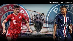 In der ersten hälfte war paris besser, doch bayern traf zur führung. Champions League Finale Im Liveticker Der Fc Bayern Will Gegen Paris St Germain Das Triple Sportbuzzer De