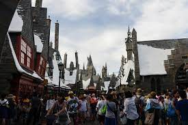 The wizarding world of harry potter is a themed area based on the harry potter series built at universal parks & resorts' universal studios japan theme park in osaka, japan. Harry Potter Puts Universal Studios Japan On Track For Visitor Record Wsj