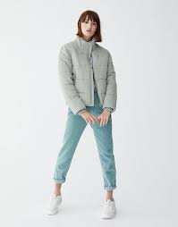 Corduroy Puffer Jacket Pull Bear Corduroy Jacket Womens Jackets Puffer Jackets