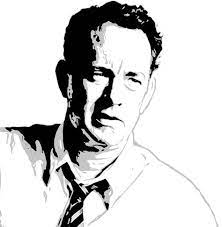 He spent the initial years of his career acting and working backstage for various shakespeare's plays which brought him the 'cleveland critics circle award for best actor'. Tom Hanks Pop Art Print Pop Art Face Silhouette Art