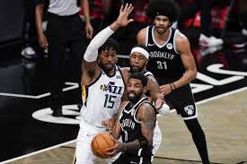 Kyrie irving and the nets organization have each been fined $35,000 for violating league's media access kyrie in awe of kd. Kyrie Irving Rejoins Nets Says He Just Needed A Pause