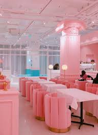 wear this there pink pool cafe sfgirlbybay pink furniture pink cafe pink hotel