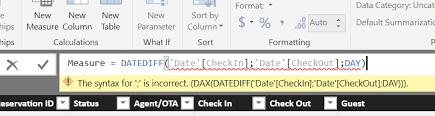Create Dax To Count Number Of Occupied Rooms Per Calendar Month Date In Power Bi Stack Overflow