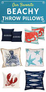 You can choose from all kinds of styles, prices and sizes to find just what you're looking for. 100 Coastal Throw Pillows Discover The Top Rated Beach Throw Pillows And Ocean Themed Pillows For You Beach Throw Pillows Coastal Throw Pillows Throw Pillows