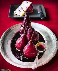 It's a great low fat dessert too. Christmas Recipes Mulled Wine Poached Pears Daily Mail Online
