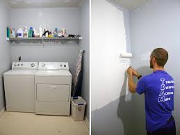 Clean white lines and a few organic touches to your bathroom can change the entire look. Tutorial How To Stencil Walls Tips And Tricks For Wall Stenciling