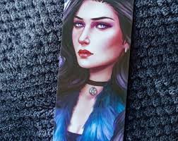 Yennefer of Vengerberg Bookmark, Yennefer the Witcher Bookmark, Video Game  Bookmark, Yennefer Print, Yennefer Witcher Print, Bookmark Paper