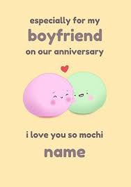 Cute anniversary card for boyfriend, girlfriend, birthday card for her him, penguin couple greeting card for husband wife. Cute Cards For Him Funky Pigeon